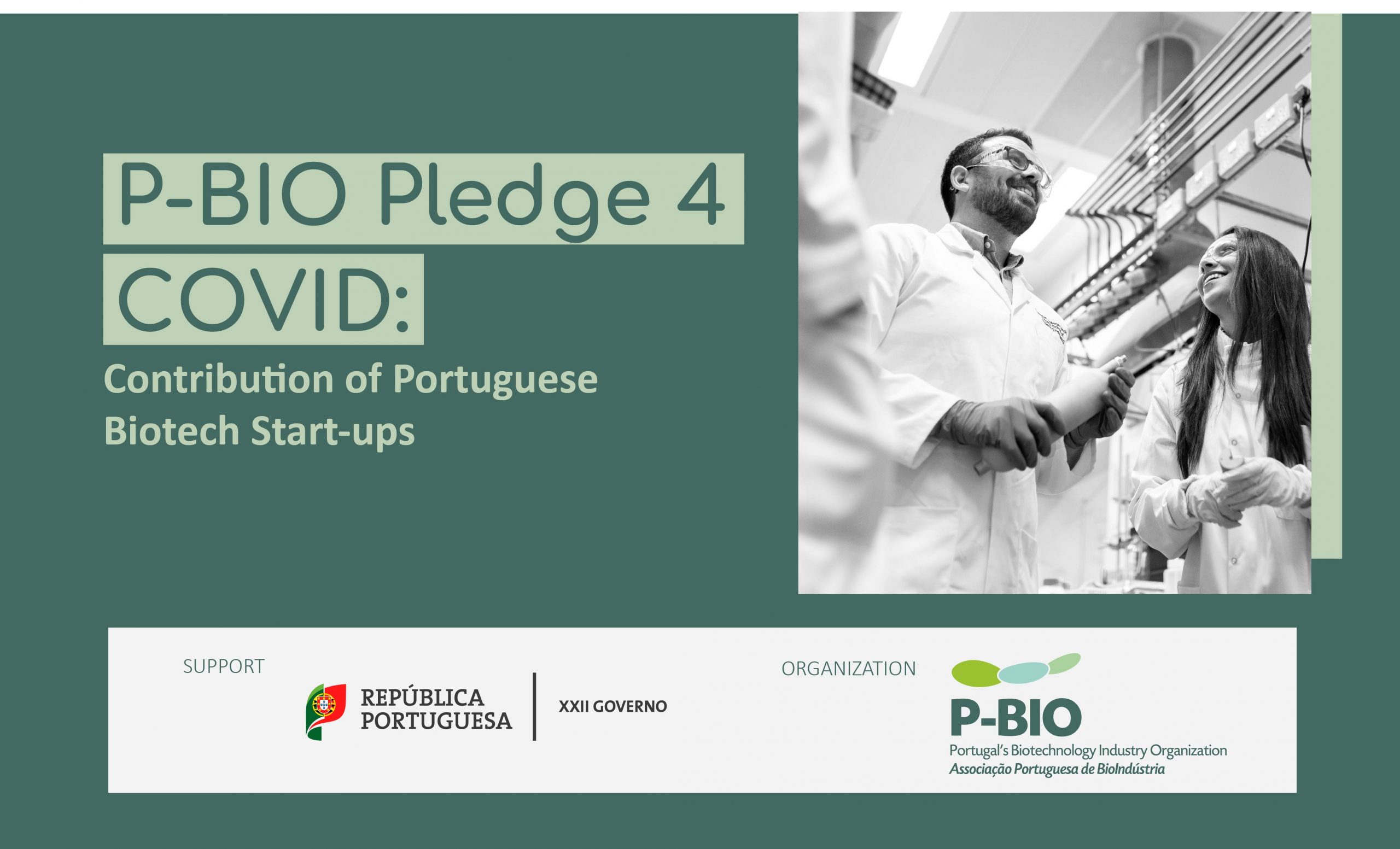 P-BIO Pledge 4 COVID – Contribuição das Bio Start-ups Portuguesas